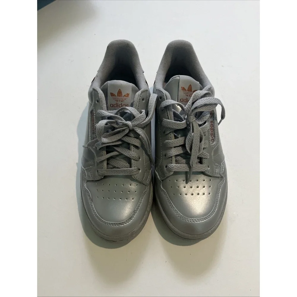Adidas Continental 80 EE5565 Womens Size 7.5 silver/copper‎ new w/box shoes